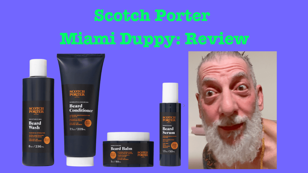 Scotch Porter Beard Products